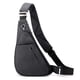 thumbnail image 1 of Mochila de un solo hombro bolso diagonal mochila de viaje impermeableHombro derecho negro, 1 of 6
