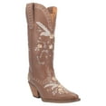 thumbnail image 2 of Dingo  Womens Full Bloom Floral Round Toe   Casual Boots   Knee High Mid Heel 2-3", 2 of 5