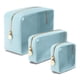 thumbnail image 1 of Bolsas de cosméticos Embla Clear, juego de 3 para mujer con cierre, 1 of 6