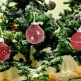 thumbnail image 6 of Hvmvliv Christmas Balls Ornaments (9pcs) Christmas Hanging Balls Ornament Set Shatterproof Balls For Christmas Tree Decoration For Holiday And Party Decoration Red, 6 of 7