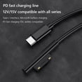 thumbnail image 4 of Cable de cargador rápido PD de fuente de alimentación USB C para Microsoft Surface Pro 7 6 5 4 WDOplteas  Para estrenar, 4 of 9