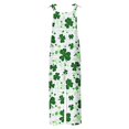 thumbnail image 5 of Ltctricy Womens Plus Size St. Patrick's Day Overalls Casual Lightweight Loose Sleeveless Jumpsuits Lounge Trendy Linen Rompers, 5 of 5