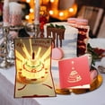 thumbnail image 6 of CCOCC 2026 New 3D Cake Light Music Happy Birthday Cards for Mom Dad Wife Husband Sister Boy Girl Honey and Friends Four Colors to Choose From Red 2Ct, 6 of 7