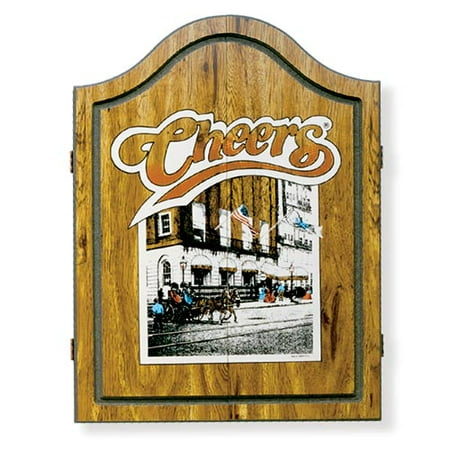 "Cheers" Dartboard Cabinet