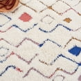 thumbnail image 3 of SAFAVIEH Casablanca Hermite Diamond Area Rug, Ivory/Rust, 6' x 6' Round, 3 of 5
