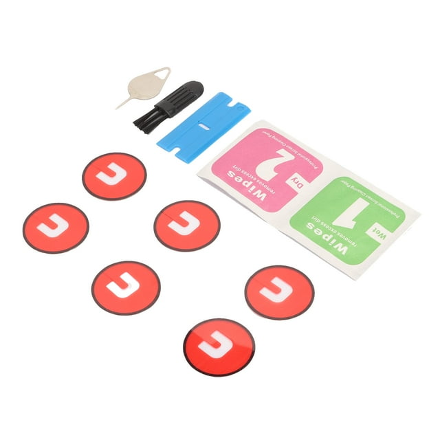 Bague Arrière pour Samsung Galaxy Watch, 6 Pcs Couverture Arrière de Montre Ruban Adhésif pour Verre Arrière Solution Innovante