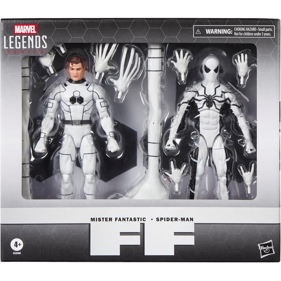 Marvel Legends Series Future Foundation Mister Fantastic and Spider Man Two Pack