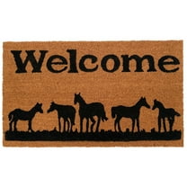 Calloway Mills Horses Welcome Doormat, 36" x 72"