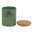 thumbnail image 3 of DII Artichoke Green Coffee/Sugar/Tea Ceramic Canister (Set of 3), 3 of 3