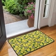 thumbnail image 2 of Yellow Lemon Fruit Slices Door Rugs,Washable Non Slip Door Mats Indoor,Decorative Door Mats,Entry Mat Indoor for Entrance,Bedroom,Kitchen,Bathroom,30"x17", 2 of 6
