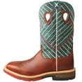 thumbnail image 4 of Twisted X MXBA004 Mens Cellstretch Work Boot Alloy Toe 12` Cognac/Darkgreen 11.5 D, 4 of 5