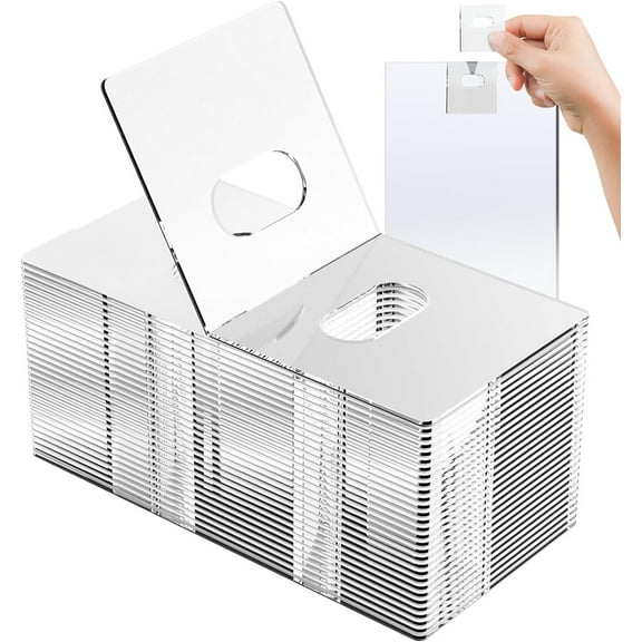 20 Pcs Blind Fixer Tabs,Vertical Blinds Repair Kit,Upgrade Blinds Replacement Parts,Upgrade Vertical Blinds Repair Kit,Blind Fixer Tabs for Sliding Door Blinds Replacement Slats (Clear)