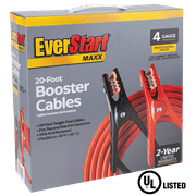 EverStart 20-Foot 4-Gauge Automotive Booster Jumper Cables