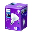 thumbnail image 3 of Philips 150W Equivalent Daylight BR40 Medium Dimmable LED Floodlight Light Bulb Pack of 4, 3 of 4