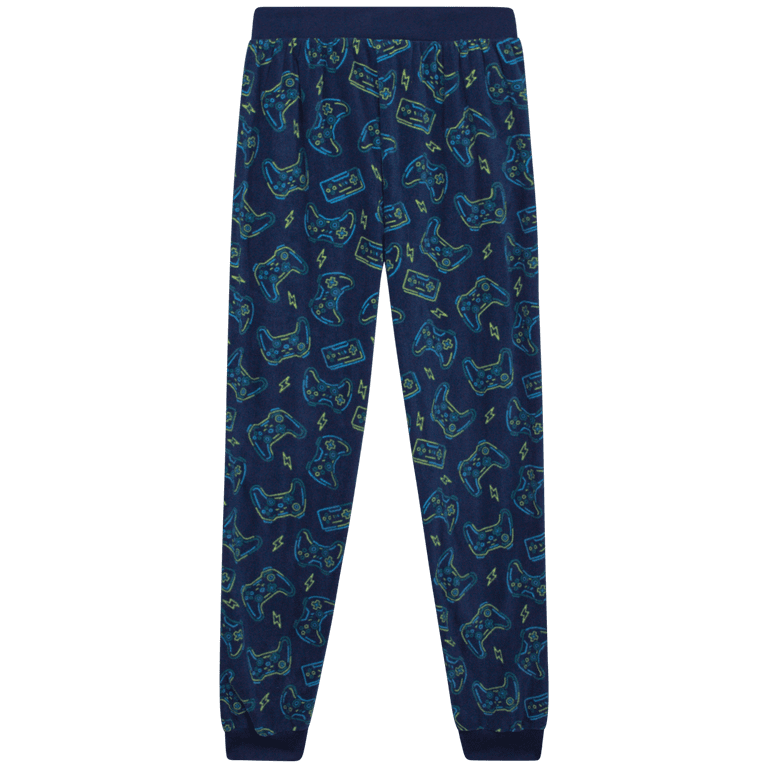 Quad Seven Boys Pajama Pants 2 Pack Fleece Sleep and Lounge Pants Size 8 18 Walmart