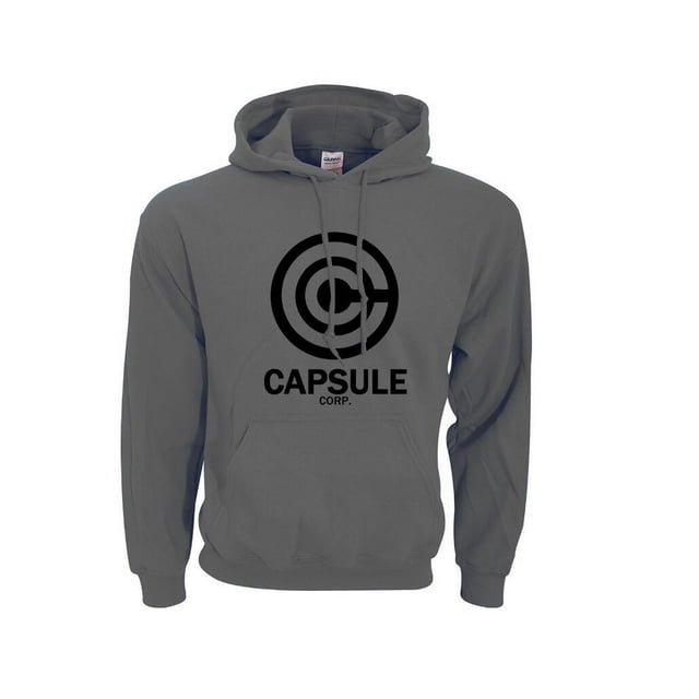 Capsule corp hoodies (Deepgrayblack, XXL)