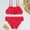 czb# Red323, variant on CUZIBR Baby Girl Swimsuit 2 Piece Bikini Set Adjustable Strap Hollow Out Lace Trim Stylish Cozy Solid Outfits Pool Beach Travel Swimwaer Holiday,Blue,8-9 Years