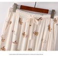 thumbnail image 4 of Lindo pijama de perro helado de verano para mujer, fino corto, manga corta, cuello redondo, ajuste holgado, traje para casa, ropa exterior, 4 of 5