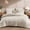 Beige-Full, variant on Full Autumn Leaf 7-Piece Bed-in-a-Bag Bedding Set