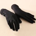 thumbnail image 4 of Womens Gloves Winter Gloves Women's Fashion Solid Color Five Finger Gloves Breathable Sunscreen Solid Color Etiquette Gloves, 4 of 5