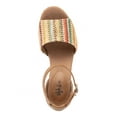thumbnail image 3 of Style & Co. Womens Seleene Faux Suede Open Toe Wedge Sandals, 3 of 3