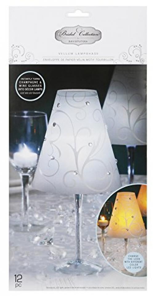 Urbanest Swirl Pleated Chandelier Lamp Shades Bell,3"x6"x5" Off White,set of 5 