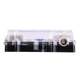 thumbnail image 4 of Car Blade Fuse Box,KIMISS 60A Car Auto Fuse Block Blade Fuse Box 1 In, 3 Out Stereo Audio Power Fuse Box Holder Block 1 In 3 Ways Out Universal for Car Boat, 4 of 8