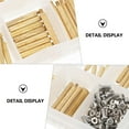 thumbnail image 2 of WESIEVYA 270Pcs Threaded Insert Bolts With Copper Alloy For Handyman, 2 of 4