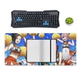 thumbnail image 4 of Girls My Hero Academia Boku Mouse Pad Extended Gaming No-sliped Large Desk Mat Stitched Edge Keyboard Mat Mousepad, 4 of 7