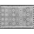 thumbnail image 1 of Ahgly Company Indoor Rectangle Southwestern Gray Country Area Rugs, 2' x 4', 1 of 1