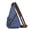 Canvas-blue, variant on Canvas Sling Bag - Small Crossbody Backpack Shoulder Casual Daypack Rucksack for Men Women(Large Version,Black)