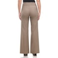 thumbnail image 3 of Rekkuna Women's Pull-On Wide Leg Super Stretch Comfort Pant with Pockets (X-Large, Dark Khaki), 3 of 6