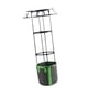 thumbnail image 1 of Enrejado de jardín negro, marco de escalada vertical para jardinería, enrejado de plantas de metal para 105x50cm, 1 of 9