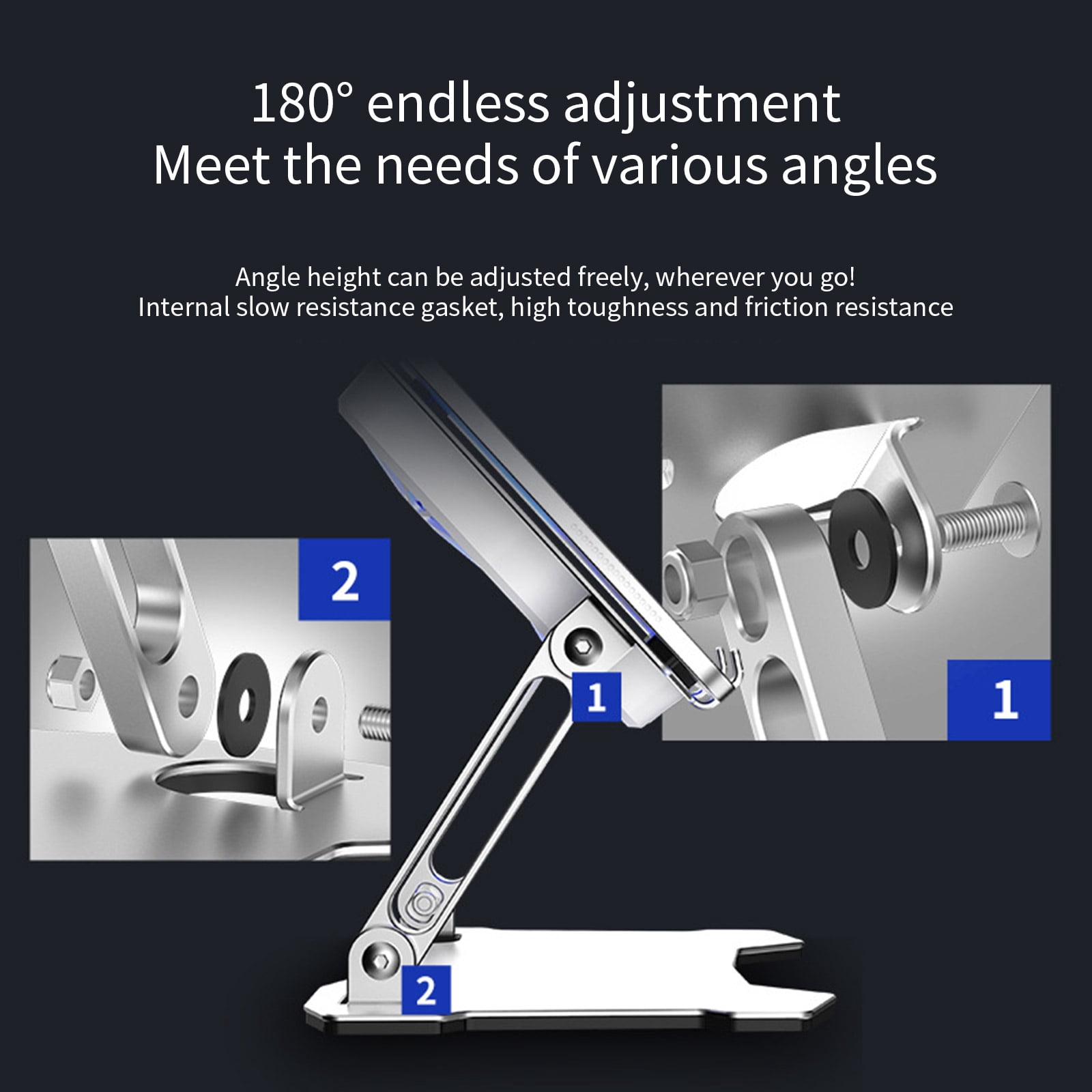 X16 Laptop Stand with High Efficiency Cooling Fans and Adjustable Folding Design Notebook Holder Bracket Portable