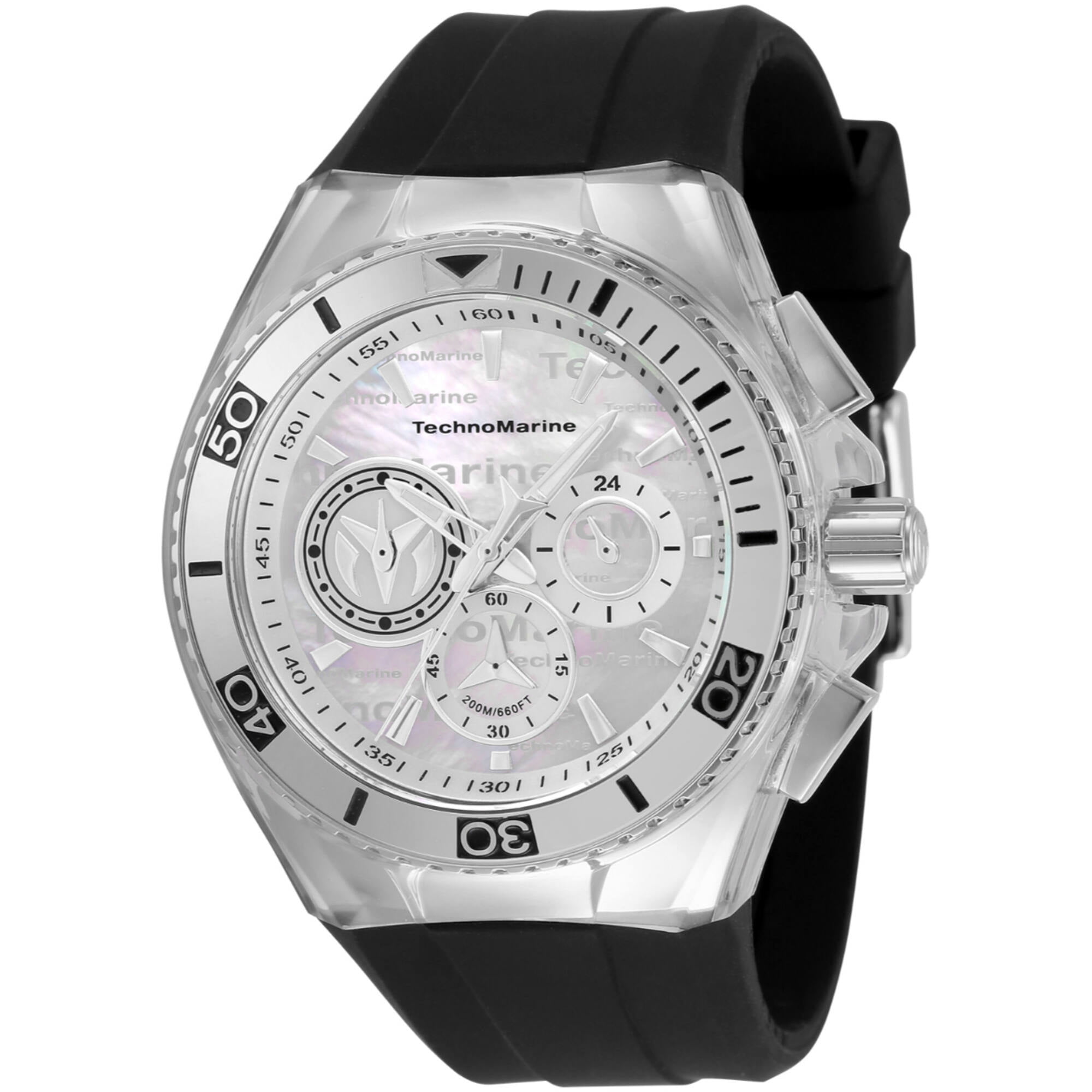 NWT Technomarine Manta Ray Chronograph White Dial Men\'s Watch Technomarine Men Manta Ray Chronograph Quartz White Dial 42  main image 4