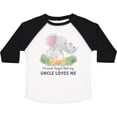 thumbnail image 3 of Inktastic I'll Never Forget That My Uncle Loves Me Cute Elephants Boys or Girls Toddler T-Shirt, 3 of 5