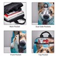 thumbnail image 3 of Honeii Sea Swimming Corgi Print Lightweight Backpacks,Carry on Backpack,Durable Backpack for School, Work & Travel, 3 of 7