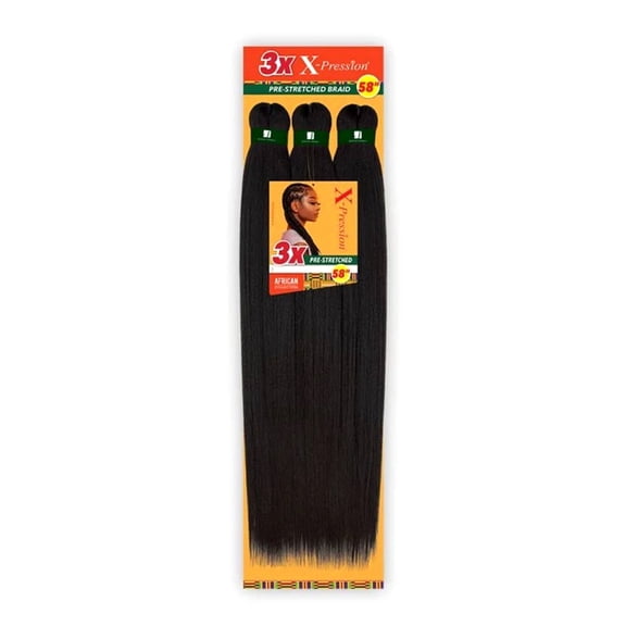 Sensationnel 3X X-Pression Pre-Stretched Braid 58in