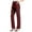 Wine, variant on Guluxicc Yoga Pants for Women Casual Straight Leg Athletic Pants Stretch Business Work Trousers, Blue, S