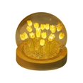 thumbnail image 4 of Tulips Night Light Handmade Diy Tulip Girl Living Room Night Light Desktop Light Romantic Ambient L, 4 of 5