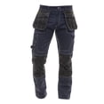 thumbnail image 2 of Carpenter Pants Men Construction Pants Cordura Pants Knee Reinforcement Workwear Trousers Utility Work Pant, 2 of 6