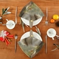 thumbnail image 4 of Napkin Satin Napkin 20*20Inchx1 Kitchen Towel Dinner Plate Towel Decorative Towel Napkin Tea Towel Suitable For Kitchen Table White Elf, 4 of 8