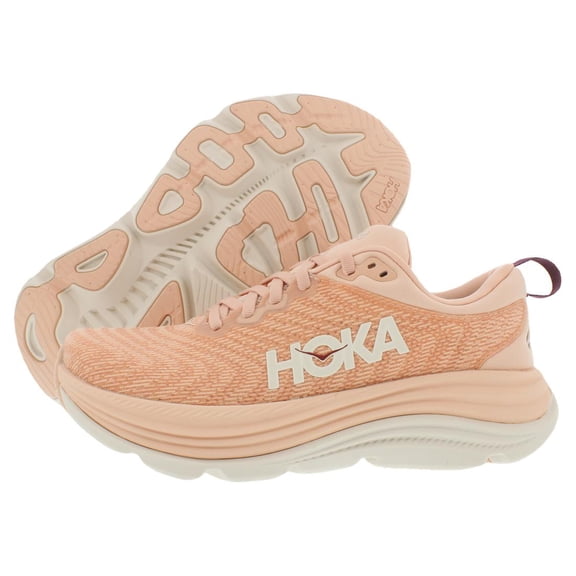 HOKA Gaviota 5 Womens Shoes Size 6.5, Color: Rose Latte/Rose Cream