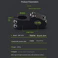 thumbnail image 3 of RONSHIN 22.2mm Bike Stem Short MTB Handlebars Riser Aluminum Alloy Fixed Gear Bicycle Stem For Bicycle Road Bike MTB, 3 of 10