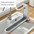 thumbnail image 3 of Retractable Sink Rack Adjustable Sponge Rack Towel Rack Rack Kitchen Storage Rack Kitchen Accessories, 3 of 5