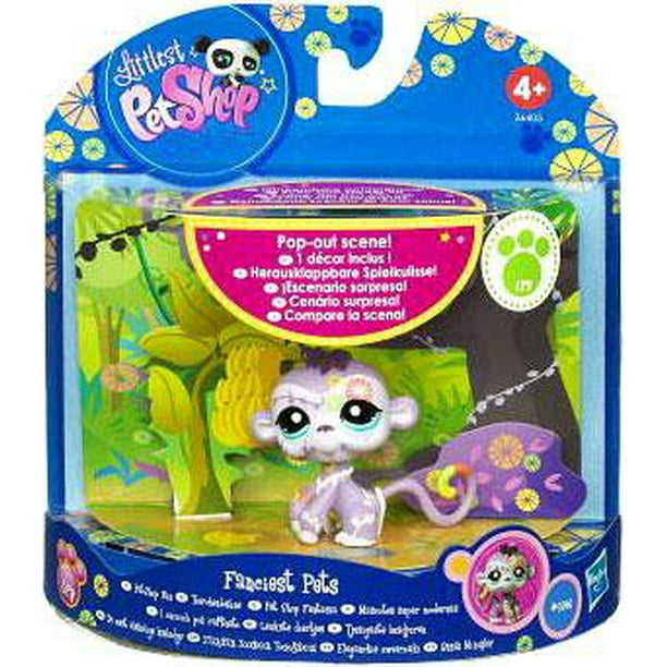 Littlest Pet Shop Series 1 Fanciest Pets Monkey Figure