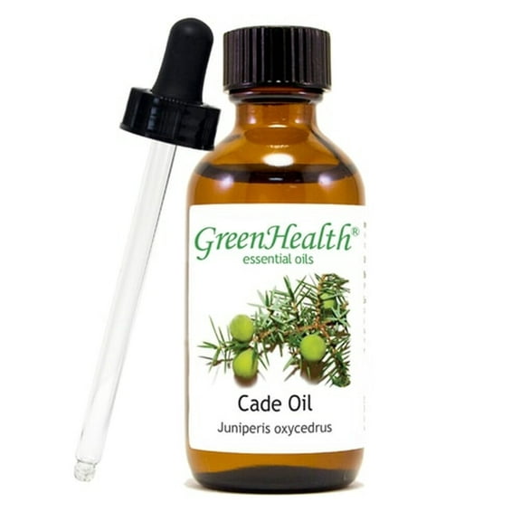 Cade Essential Oil - 4 fl oz - Amber Glass Bottle w/ Glass Dropper - GreenHealth