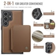 thumbnail image 2 of For Samsung Galaxy S23 Plus Phone Case Wallet Case with Card Holder Magnetic For Samsung Galaxy S23 Plus Leather Phone Cases, 2 of 12