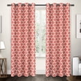 thumbnail image 1 of Exclusive Home Neptune Cotton Window Curtain Panel Pair with Grommet Top, 1 of 5