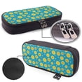 thumbnail image 4 of Lsque Bee Sunflower Printed Big Capacity PU Leather Pencil Case Large Pencil Pouch Stationery Pen Bag Pencil Holder for Teen, 4 of 6